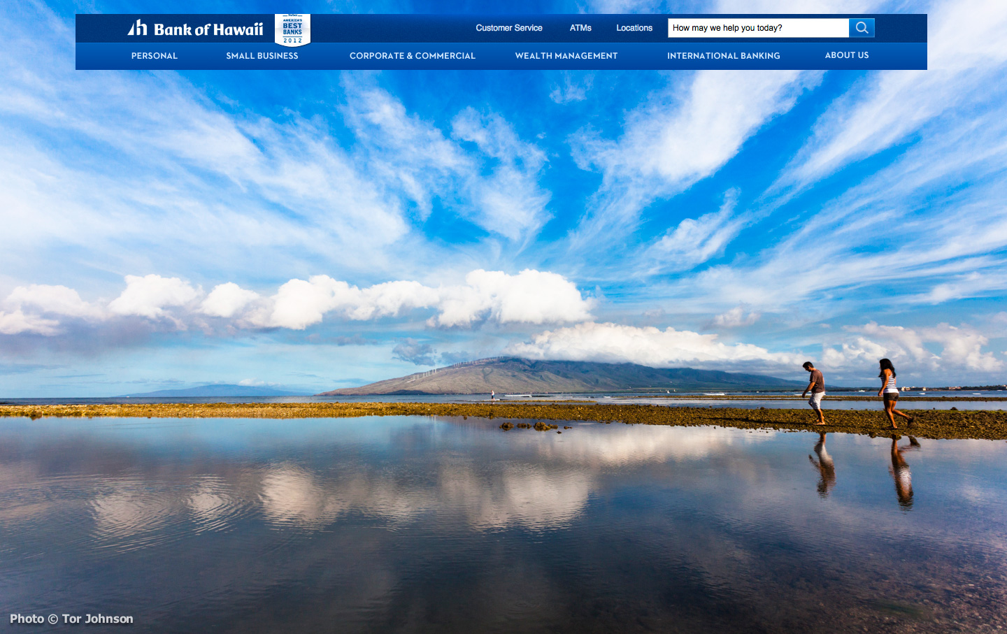 Bank Of Hawaii Website Maui Tor Johnson Photography